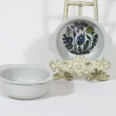 Arabia Flora annoskulhot, 2 kpl, suunnittelija Esteri Tomula, serikuva