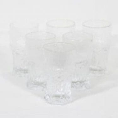 Iittala Aslak olutlasit, 35 c, 6 kpl, suunnittelija Tapio Wirkkala, 35 c
