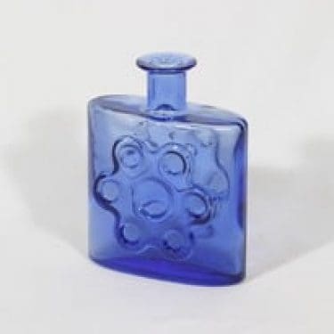 Riihimäen lasi Paukkurauta koristepullo, 50 cl, suunnittelija Erkkitapio Siiroinen, 50 cl