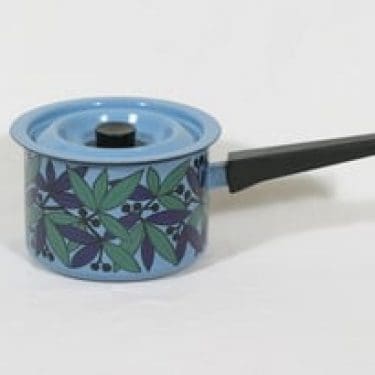 Finel kattila, sininen, suunnittelija , serikuva, retro