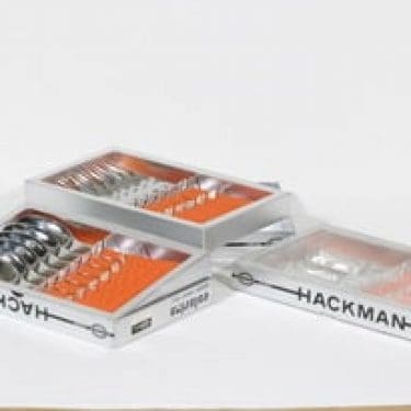 Hackman Colorina aterimet, 6 + 6 +6, suunnittelija Nanny Still, 6 + 6 +6