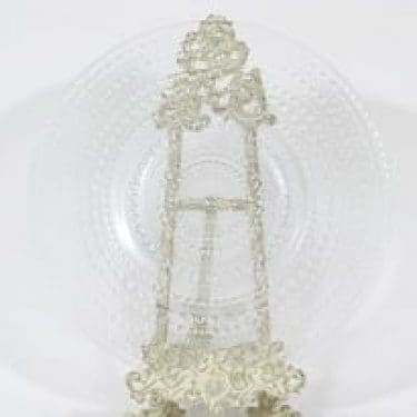 Nuutajärvi Kastehelmi vati, kirkas, suunnittelija Oiva Toikka, suuri