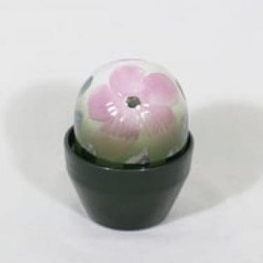 Arabia Ikikukka koriste-esine, vaaleanpunainen, suunnittelija Heljä Liukko-Sundström,