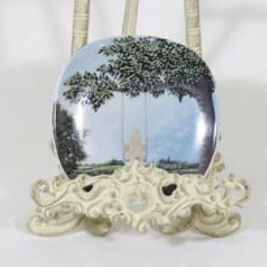 Arabia koristelautanen, Kesätunnelmia, suunnittelija Anita Rantanen-Siemers, Kesätunnelmia, pieni, serikuva