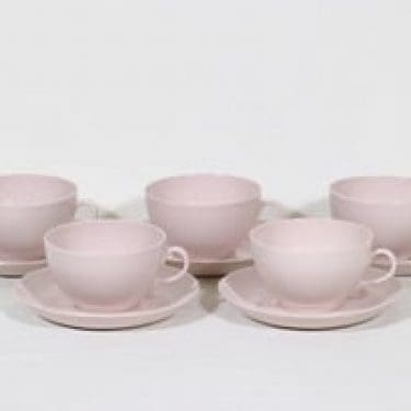 Arabia Sointu teekupit, 30 cl, 5 kpl, suunnittelija Kaj Franck, 30 cl