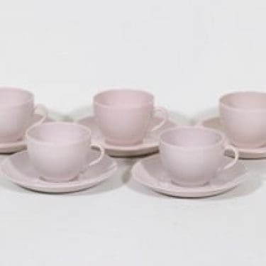 Arabia Sointu kahvikupit, 15 cl, 5 kpl, suunnittelija Kaj Franck, 15 cl