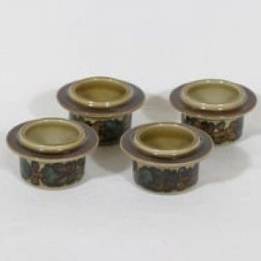 Arabia Otso munakupit, 4 kpl, suunnittelija Raija Uosikkinen, erikoiskoriste, retro