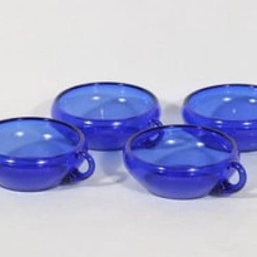 Kumela jälkiruokakulhot, sininen, 4 kpl, suunnittelija , pieni