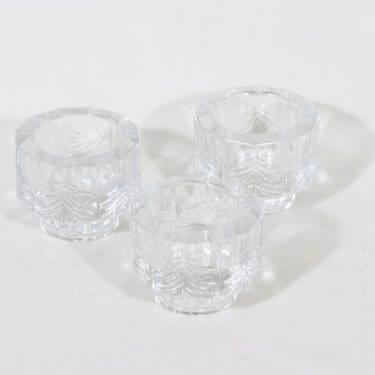 Iittala Kuusi tuikkulyhdyt, kirkas, 3 kpl, suunnittelija Jorma Vennola,