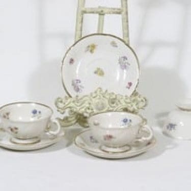 Arabia Rosita kahvikupit, 3 kpl, suunnittelija Svea Granlund, siirtokuva