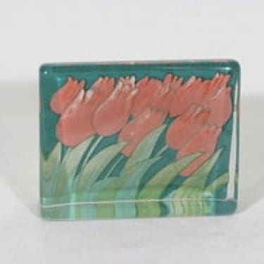 Iittala lasikortti, Tulppaanit, suunnittelija Heljä Liukko-Sundström, Tulppaanit, suuri, serikuva