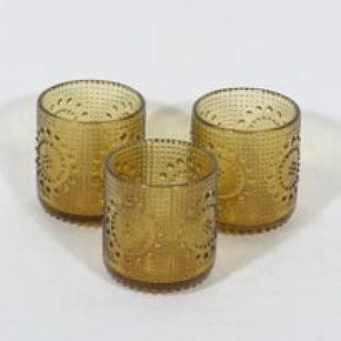 Riihimäen lasi Grapponia lasit, 16 cl, 3 kpl, suunnittelija Nanny Still, 16 cl