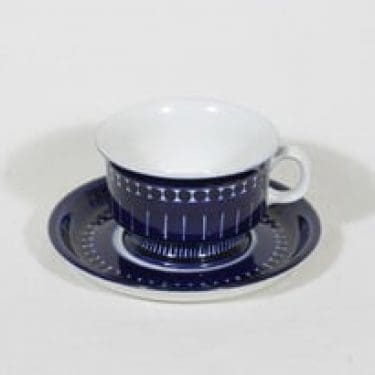 Arabia Valencia teekuppi, 22.5 cl, suunnittelija Ulla Procope, 22.5 cl, käsinmaalattu, signeerattu