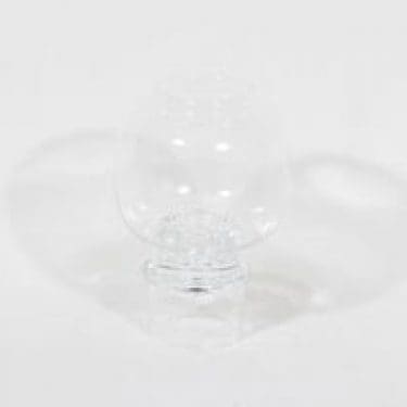 Nuutajärvi Tuikku kynttilälyhty, kirkas, suunnittelija Heikki Orvola,