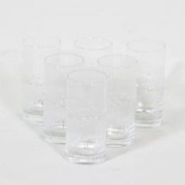 Iittala Niva lasit, 20 cl, 6 kpl, suunnittelija Tapio Wirkkala, 20 cl