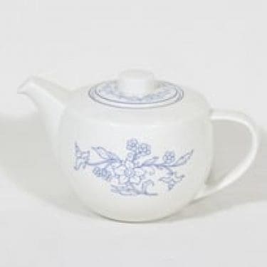 Arabia Sininen teekaadin, suunnittelija , painokoriste