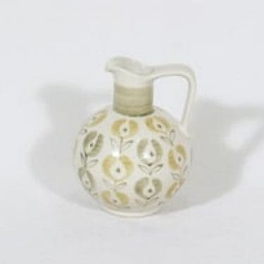 Arabia KE-C/ARA kaadin, kukkakuvio, suunnittelija Kurt Ekholm, kukkakuvio, pieni, signeerattu, käsinmaalattu