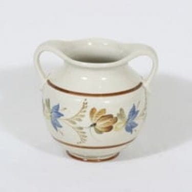 Arabia 323/ARA maljakko, kukkakuvio, suunnittelija , kukkakuvio, käsinmaalattu