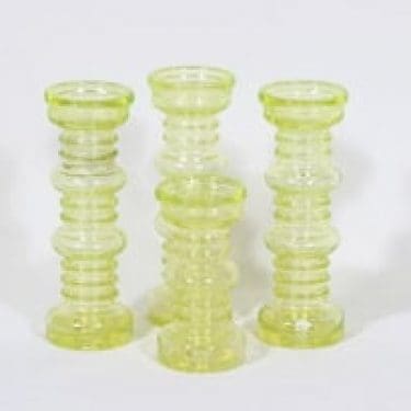 Riihimäen lasi Carmen kääntömaljakot, eri kokoja, 4 kpl, suunnittelija Tamara Aladin, eri kokoja