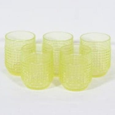 Riihimäen lasi Barokki lasit, 18 cl, 4 kpl, suunnittelija Erkkitapio Siiroinen, 18 cl