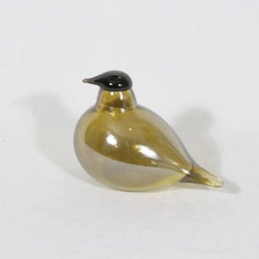 Nuutajärvi koristelintu, lysteri, suunnittelija Oiva Toikka, pieni