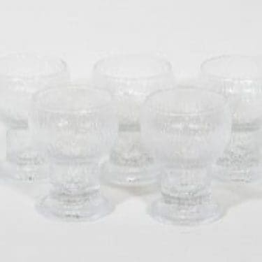 Iittala Kekkerit lasit, 25 cl, 5 kpl, suunnittelija Timo Sarpaneva, 25 cl