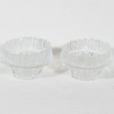 Iittala Stellaria kynttilälyhdyt, kirkas, 2 kpl, suunnittelija Tapio Wirkkala,