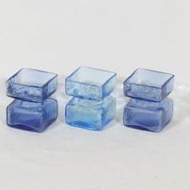 Riihimäen lasi Pala maljakot, koko ¼, 3 kpl, suunnittelija Helena Tynell, koko ¼, pieni