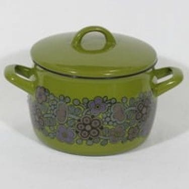 Finel Primavera kattila, 2 l, suunnittelija Raija Uosikkinen, 2 l, serikuva, retro