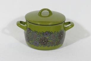 Finel Primavera kattila, 2 l, suunnittelija Raija Uosikkinen, 2 l, serikuva, retro