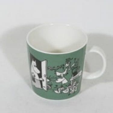 Arabia Muumi muki, Piirustus, suunnittelija Tove Slotte, Piirustus, serikuva