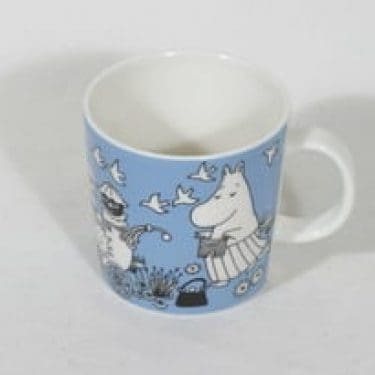 Arabia Muumi muki, Rauha, suunnittelija Tove Slotte, Rauha, serikuva