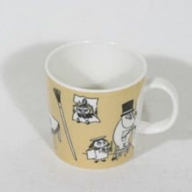 Arabia Muumi muki, Toimisto, suunnittelija Tove Slotte, Toimisto, serikuva