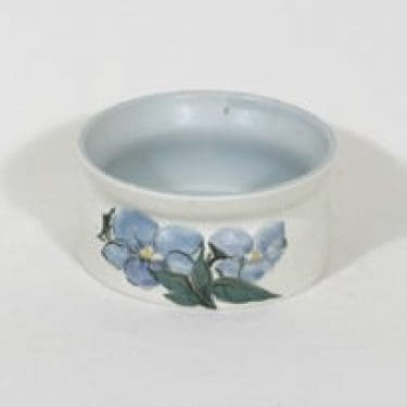 Arabia Kukka maljakko, käsinmaalattu, suunnittelija Hilkka-Liisa Ahola, käsinmaalattu, signeerattu, mattalasite