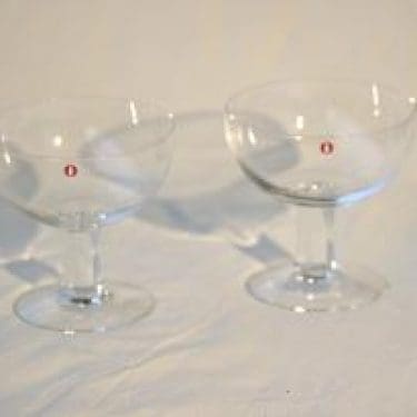 Iittala Mondo jälkiruokamalja, 2 kpl, suunnittelija Kerttu Nurminen,