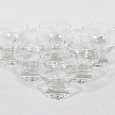 Iittala lasit, kirkas, 6 kpl, suunnittelija ,