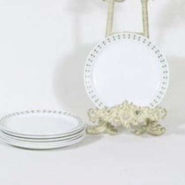 Arabia Seita lautaset, pieni, 7 kpl, suunnittelija Raija Uosikkinen, pieni, serikuva