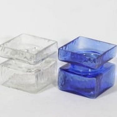 Riihimäen lasi Pala maljakot, koko 3/6, 2 kpl, suunnittelija Helena Tynell, koko 3/6