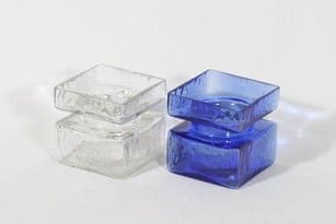 Riihimäen lasi Pala maljakot, koko 3/6, 2 kpl, suunnittelija Helena Tynell, koko 3/6