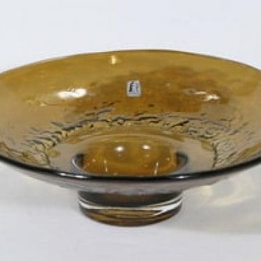 Kumela kulho, signeerattu, suunnittelija Kaj Blomqvist, signeerattu, suuri