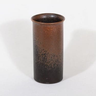 Arabia Ruska maljakko, ruskea, suunnittelija Ulla Procope,