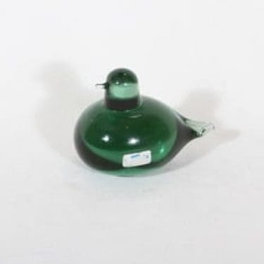 Nuutajärvi koristelintu, Pulmu, suunnittelija Oiva Toikka, Pulmu, pieni, signeerattu