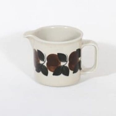 Arabia Ruija kaadin, 0.5 l, suunnittelija Raija Uosikkinen, 0.5 l, pieni, käsinmaalattu