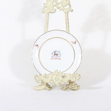 Arabia Kauris lautanen, pieni, suunnittelija Tyra Lungren, pieni, siirtokuva