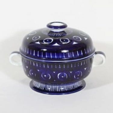 Arabia Valencia malja, 1.08 l, suunnittelija Ulla Procope, 1.08 l, käsinmaalattu, signeerattu