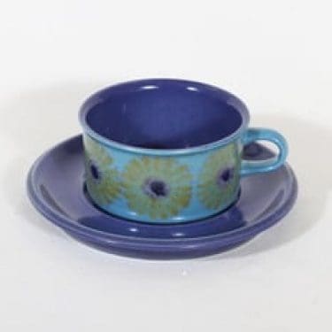 Arabia S 3 teekuppi, 27 cl, suunnittelija Hilkka-Liisa Ahola, 27 cl, käsinmaalattu, signeerattu