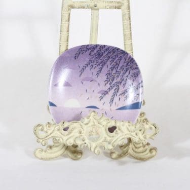 Arabia koristelautanen, suunnittelija Jaana Aalto, pieni, serikuva