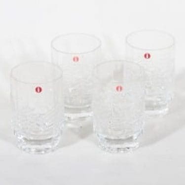 Iittala Kuusi lasit, 10 cl, 4 kpl, suunnittelija Jorma Vennola, 10 cl
