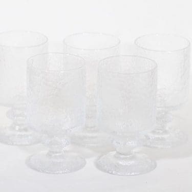 Iittala Senaattori lasit, 30 cl, 5 kpl, suunnittelija Timo Sarpaneva, 30 cl