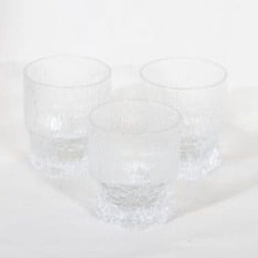 Iittala Aslak lasit, 20 cl, 3 kpl, suunnittelija Tapio Wirkkala, 20 cl